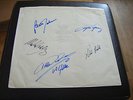 ACDC - Flick of the Switch LP Inner  Sleeve signed By all the Band