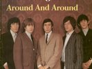 ROLLING STONES-LP-AROUND AND AROUND-1st PRESS- 16315--WEINROT/GOLD-1964