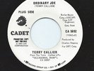 TERRY CALLIER 45RPM '72 CADET ORDINARY JOE NORTHERN SOUL PROMO VG+++ VINYL