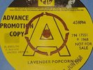 SCRUGG   LAVENDER POPCORN   RARE PROMO DEMO UK PYE 7