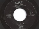 RAIN outta my life / e.s.p. HEAR API 1st label press 60s garage BEAT psych