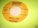 THE NUTMEGS 45(HERALD 466)WHISPERING SORROWS//CLEAN VINYL