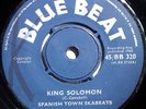 BLUE BEAT '65  Spanish Town Skabeats - KING SOLOMON / DEVILS DAFFODIL - Busters