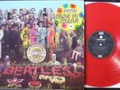 BEATLES Sgt PEPPERS LP French RED VINYL NMint