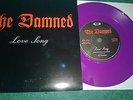 THE DAMNED - LOVE SONG rare SPAINISH FAN CLUB EP  single PURPLE VINYL  New