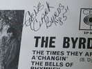 The Byrds - The Times They Are A'Changin'  SIGNED by GENE CLARK  7