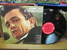 JOHNNY CASH At Folsom Prison, EX- Columbia 2-Eye LP Jackson, LONG BLACK VEIL