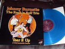 JOHNNY BURNETTE THE ROCK 'N ROLL TRIO Tear It Up BLUE VINYL NM Solid Smoke Mono