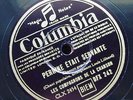 EDITH PIAF ? LES 3 CLOCHES ? COMPAGNONS DE LA CHANSONS ? COLUMBIA 78rpm 12