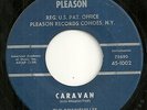 GARAGE 45 RARE INSTRUMENTAL by THE BONNEVILLES OBSCURE N.Y. LABEL