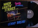 LENNY BREAU When Lightnin Strikes LP Jazz Buddy Emmons 1984