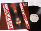 VIOLENT FORCE -Malevolent Assault of Tomorrow LP 1987 running wild sodom warrant