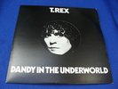 T.REX - DANDY IN THE UNDERWORLD - EARLIEST 1st UK PRESS - EX+ AUDIO - MARC BOLAN