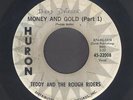 Rockabilly 45  Teddy & The Rough Riders  MONEY & GOLD  Huron  hear  KILLER 