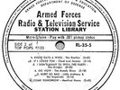 BEATLES X2; DEAN MARTIN; ORBISON; MOODY BLUES; PACEMAKERS; Armed Forces Radio Lp