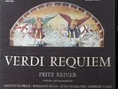 FRITZ REINER / Verdi Requiem / RCA Living Stereo Soria LDS-6091, 2LP