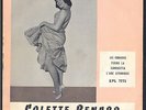 COLETTE RENARD RARE 1er 45T EP ROCK 1956 L’âge atomique (Rock around the island)