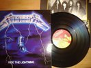 Metallica Ride the Lightning  LP  MFN 27   Rar