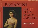 DEVY ERLIH solo PAGANINI The best 12 Caprices Stereo French ADES 13025 Pristine