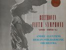 EMI HMV ASD 267 CLUYTENS BERLIN PHILHARMONIC BEETHOVEN SYMPHONY 5 ED1 W/G LP