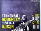 CANNONBALL ADDERLEY w/ART BLAKEY GETTING BETTER RARE ORIG'58 RIVERSIDE STEREO LP