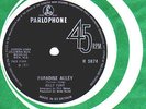 UK.=BILLY FURY=45rpm=PARADISE ALLEY=N-MINT=PARLOPHONE=1970=BEAT=7