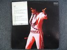 ELVIS PRESLEY NOW RARE 1972 DJ PROMO LP WITH RADIO TIMING STRIP ON COVER DJTS