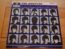 THE BEATLES A HARD DAYS NIGHT UK LP 1st STEREO Jobete Ex+