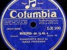 IGNAZ FRIEDMAN   Chopin Mazurkas   3 records 12