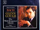 J.S.BACH GLENN GOULD WELL-TEMPERED CLAVIER,1/2 SEALED ORIG'64 COLUMBIA STEREO LP