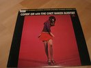 LP Comin on with THE CHET BAKER QUINTET Prestige Records PR7478