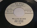 NM PROMO NORTHERN SOUL 45/ BOBBY WILLIAMS 