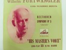 Furtwangler Beethoven Symphony No.3 British HMV ALP 1060 NM