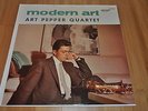 ART PEPPER QUARTET Modern Art LP JAZZ Score SLP 4030 Mono DG NM-