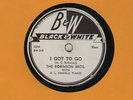 78 RPM The Robinson Bros. Black & White 107 in E-