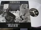 Nirvana - Bleach LP original US pressing  white vinyl  Sub Pop Records