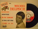 Rare French first EP MICHEL DELPECH sixties singer 1963 ETAT EXCELLENT