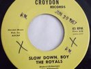 ROYALS CROYDON 6776 SLOW DOWN BOY M- WOL $60.00
