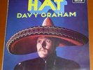 DAVY GRAHAM Hat LP DECCA 1969 RARE UK origin+blue stereo PAUL SIMON-BERT JANSCH
