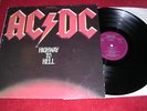 AC/DC-HIGHWAY TO HELL-LP VINYL-RARE GDR AMIGA PRESSING-DDR 1ST PRESS- RED LABLE