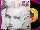 Madonna,Holiday/Everybody,Rare Italian 7