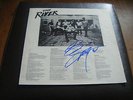 Bruce Springsteen - The River LP Inner Song Lyrics signed by Bruce Springsteen