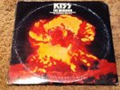 KISS THE ORIGINALS Record Album RARE Uncut Card Sheet 1976 DUPLICATION COPY