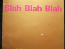 BLAH BLAH BLAH LP UK 1981 DIY synthpop new wave cold minimal private press