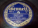 Bix & His Rhythm Jugglers - Hot Jazz on Gennett 78 RPM - Toddlin' Blues / Davenp