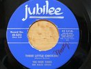 The Four Tunes Three Little Chickens Jubilee 5212 R&B Rocker Doo Wop 45 HEAR M-
