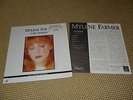 MYLENE FARMER THE VIDEOS LASERDISC JAPONAIS + INSERT + OBI STICKER 1991