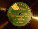 ULTRA-RARE FRENCH VIOLIN ZONOPHONE 78 rpm/ Jules BOUCHERIT / Massenet, Mozart