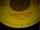 northern soul record THE PAGES heartaches and pain