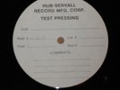 THE F.U.'S KILL FOR CHRIST TEST PRESSING=1OF1 